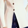 Joanna Fitted Knitted Jacket Warm Ivory Joanna Fitted Knitted Jacket Warm Ivory