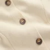 Joanna Fitted Knitted Jacket Warm Ivory Joanna Fitted Knitted Jacket Warm Ivory