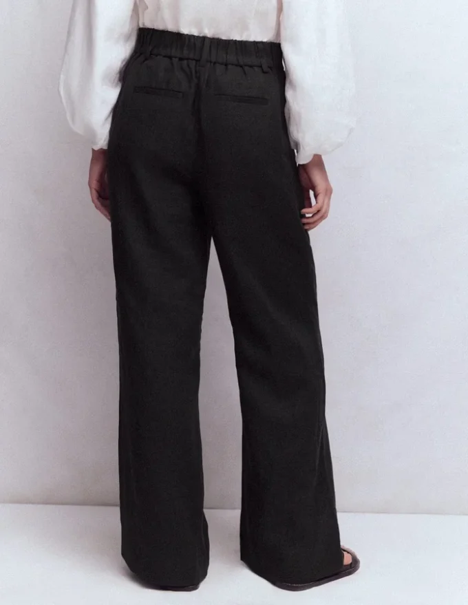 Kensington Linen Pants Black Kensington Linen Pants Black