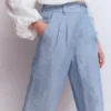 Kensington Linen Pants Blue Chambray Kensington Linen Pants Blue Chambray