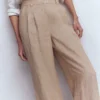 Kensington Linen Pants Cappuccino Chambray Kensington Linen Pants Cappuccino Chambray