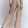 Kensington Linen Pants Cappuccino Chambray Kensington Linen Pants Cappuccino Chambray