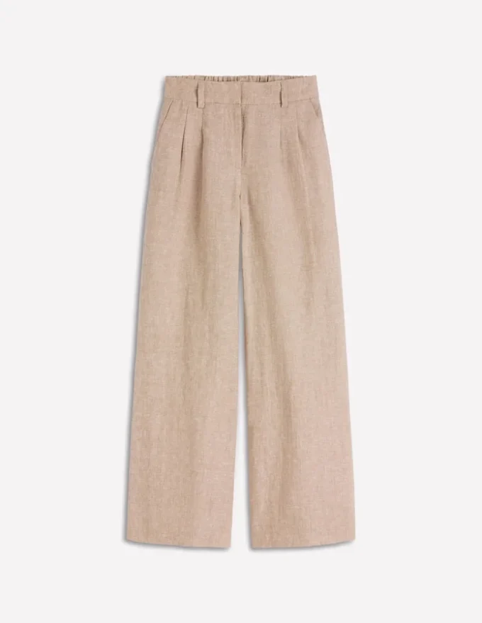 Kensington Linen Pants Cappuccino Chambray Kensington Linen Pants Cappuccino Chambray