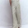 Kensington Linen Pants Mayfly Stripe Kensington Linen Pants Mayfly Stripe
