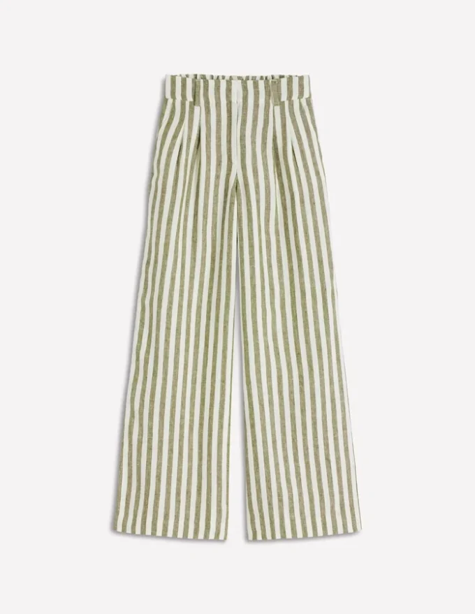 Kensington Linen Pants Mayfly Stripe Kensington Linen Pants Mayfly Stripe