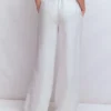 Kensington Linen Pants White Kensington Linen Pants White