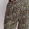 Kensington Linen Shorts Almond Milk, Cheetah Pop Kensington Linen Shorts Almond Milk, Cheetah Pop