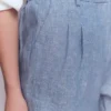 Kensington Linen Shorts Blue Chambray Kensington Linen Shorts Blue Chambray
