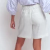 Kensington Linen Shorts White Kensington Linen Shorts White