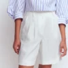 Kensington Linen Shorts White Kensington Linen Shorts White