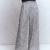 Kensington Wide Leg Pants Blue and Ivory Stripe Kensington Wide Leg Pants Blue and Ivory Stripe