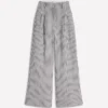 Kensington Wide Leg Pants Blue and Ivory Stripe Kensington Wide Leg Pants Blue and Ivory Stripe