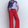 Kensington Wide Leg Pants Poppy Red Kensington Wide Leg Pants Poppy Red