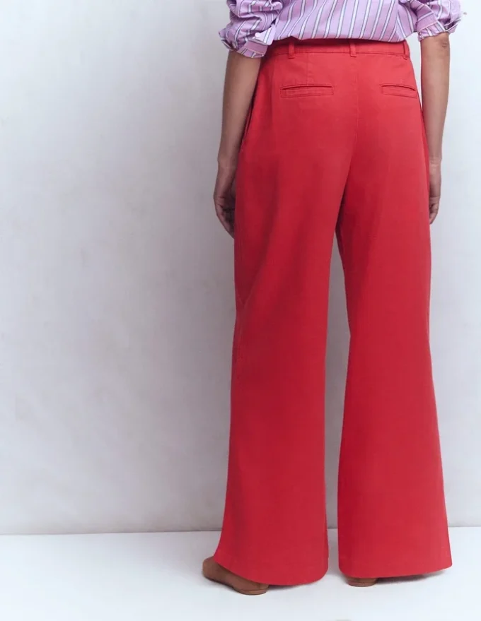 Kensington Wide Leg Pants Poppy Red Kensington Wide Leg Pants Poppy Red
