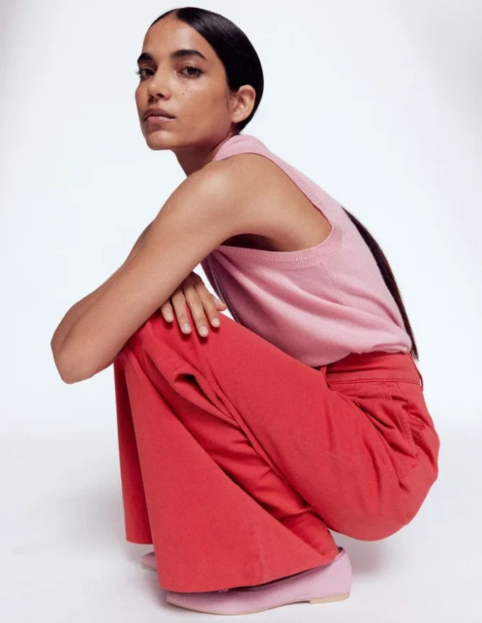 Kensington Wide Leg Pants Poppy Red Kensington Wide Leg Pants Poppy Red