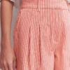Kensington Wide Leg Pants Red Ticking Stripe Kensington Wide Leg Pants Red Ticking Stripe