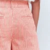 Kensington Wide Leg Pants Red Ticking Stripe Kensington Wide Leg Pants Red Ticking Stripe