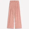 Kensington Wide Leg Pants Red Ticking Stripe Kensington Wide Leg Pants Red Ticking Stripe