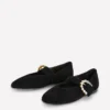 Kylie Flat Buckle Mary Janes Black Kylie Flat Buckle Mary Janes Black