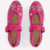 Kylie Flat Buckle Mary Janes Embellished Pink Kylie Flat Buckle Mary Janes Embellished Pink