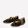 Kylie Flat Buckle Mary Janes Leopard Kylie Flat Buckle Mary Janes Leopard