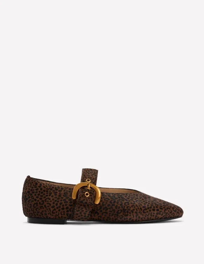 Kylie Flat Buckle Mary Janes Mini Leopard Kylie Flat Buckle Mary Janes Mini Leopard