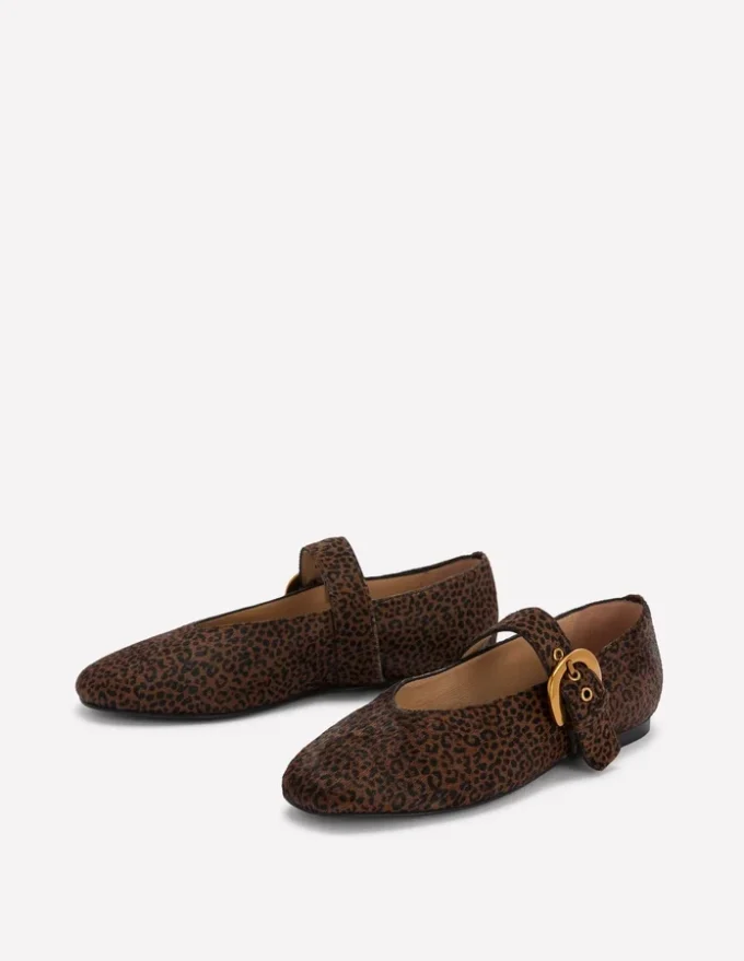 Kylie Flat Buckle Mary Janes Mini Leopard Kylie Flat Buckle Mary Janes Mini Leopard