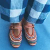 Kylie Flat Buckle Mary Janes Multi Raffia Kylie Flat Buckle Mary Janes Multi Raffia