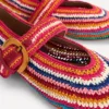 Kylie Flat Buckle Mary Janes Multi Raffia Kylie Flat Buckle Mary Janes Multi Raffia