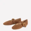 Kylie Flat Buckle Mary Janes Raw Umber Kylie Flat Buckle Mary Janes Raw Umber