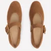 Kylie Flat Buckle Mary Janes Raw Umber Kylie Flat Buckle Mary Janes Raw Umber