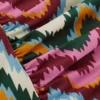 Kythira Ruched Bikini Bottoms Multi, Zig Zag Wave
