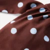 Kythira Ruched Bikini Top Brown Spot