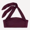 Kythira Ruched Bikini Top Chocberry