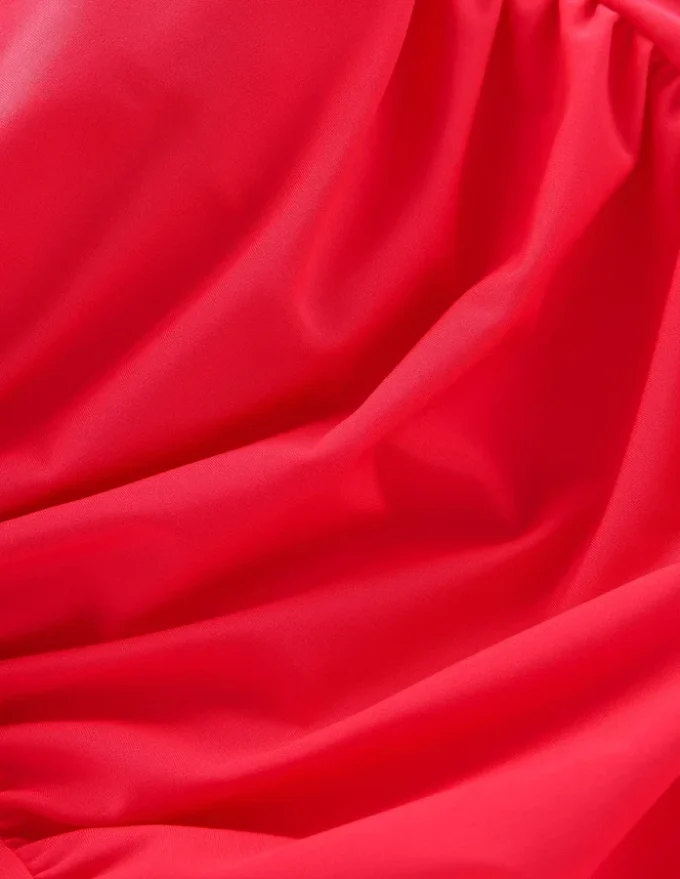 Kythira Ruched Tankini Red