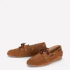 Lace-Up Boat Shoe Tan Lace-Up Boat Shoe Tan