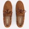 Lace-Up Boat Shoe Tan Lace-Up Boat Shoe Tan