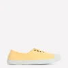 Laceless Canvas Plimsoll Buttercream Laceless Canvas Plimsoll Buttercream