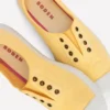 Laceless Canvas Plimsoll Buttercream Laceless Canvas Plimsoll Buttercream