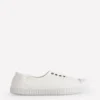 Laceless Canvas Plimsoll Ivory