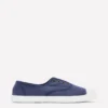 Laceless Canvas Plimsoll Navy