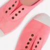 Laceless Canvas Plimsoll Spring Blossom Pink Laceless Canvas Plimsoll Spring Blossom Pink