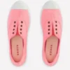 Laceless Canvas Plimsoll Spring Blossom Pink Laceless Canvas Plimsoll Spring Blossom Pink