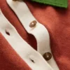 Lara Cotton Henley Jumper Barn Red Lara Cotton Henley Jumper Barn Red