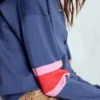Lara Relaxed Cotton Cardigan Denim Blue Lara Relaxed Cotton Cardigan Denim Blue