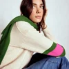 Lara Relaxed Cotton Cardigan Oatmeal Melange Lara Relaxed Cotton Cardigan Oatmeal Melange