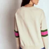 Lara Relaxed Cotton Cardigan Oatmeal Melange Lara Relaxed Cotton Cardigan Oatmeal Melange