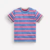 Layered Look T-shirt Blue/Red
