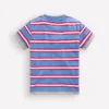 Layered Look T-shirt Blue/Red