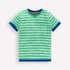 Layered Look T-shirt Pea Green/Ivory